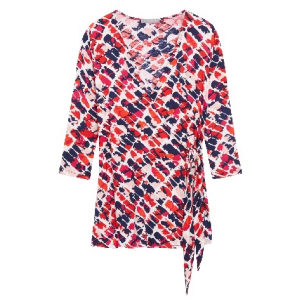 Darril Cross Front Tie Knit Top (Stitch Fix)